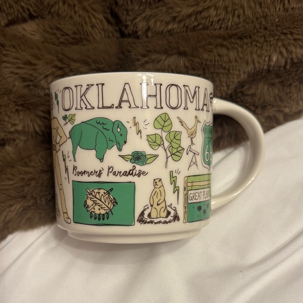 Starbucks Oklahoma Themed Mug